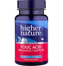 Higher Nature Folic acid 400mg 90vcaps